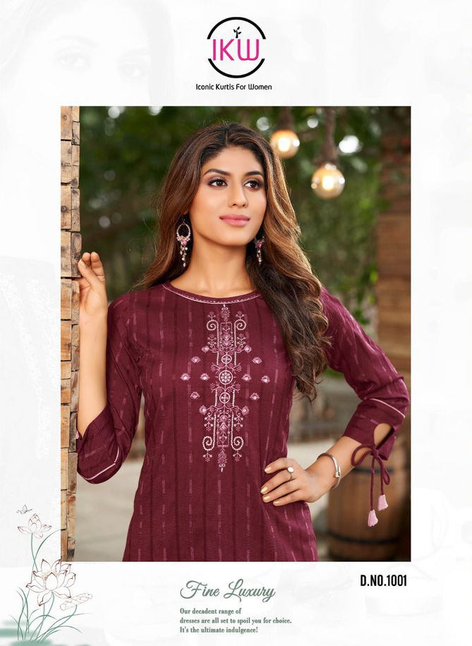 Spotlight 3 New Latest Designer Traditional Wear Rayon Kurtis Collection